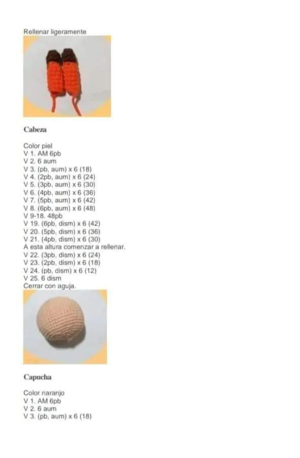 South Park Kenny Amigurumi Muñeca PDF Patrón Gratis