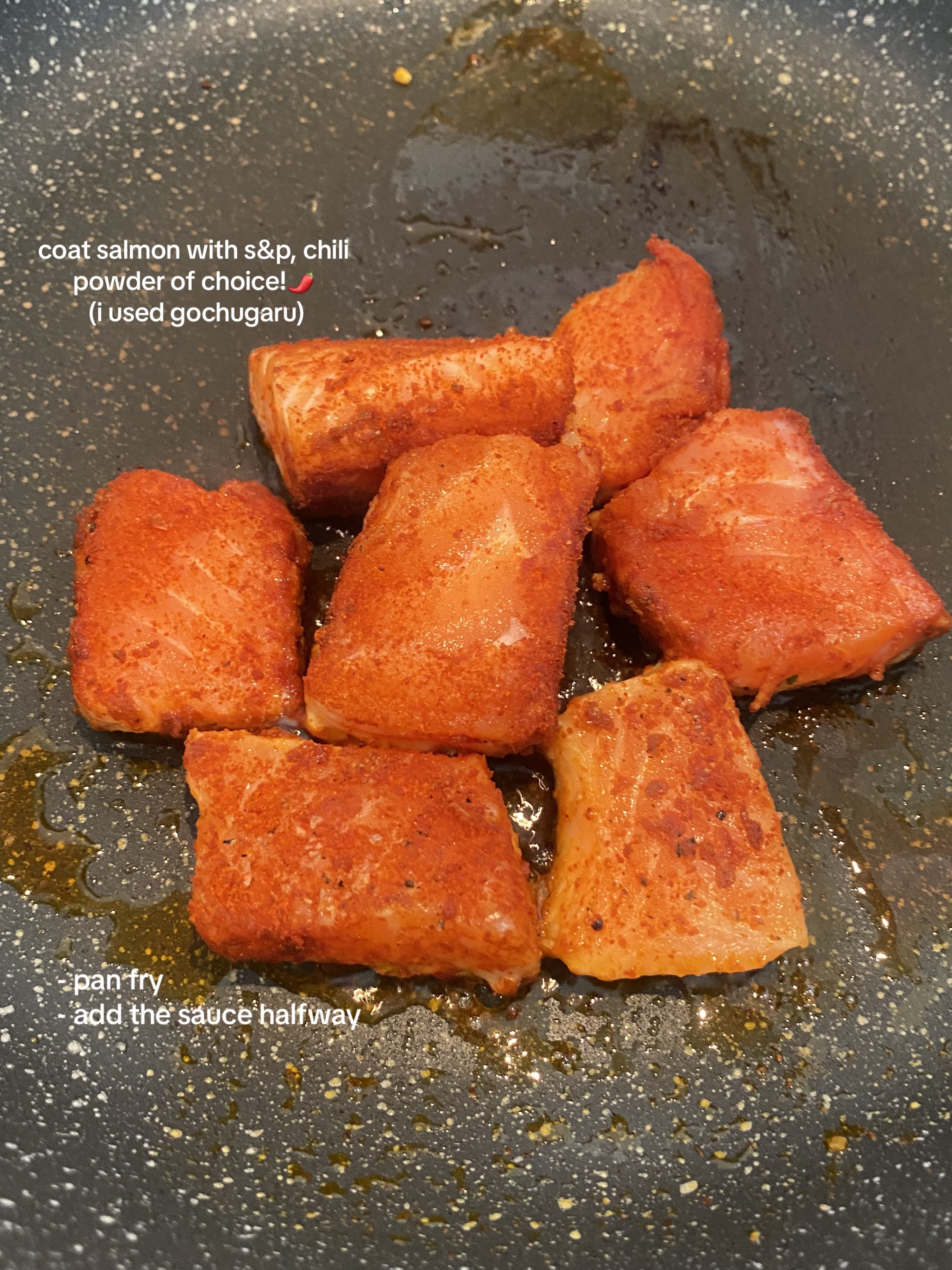 Spicy Honey Sriracha Salmon Bowl with Edamame and Avocado