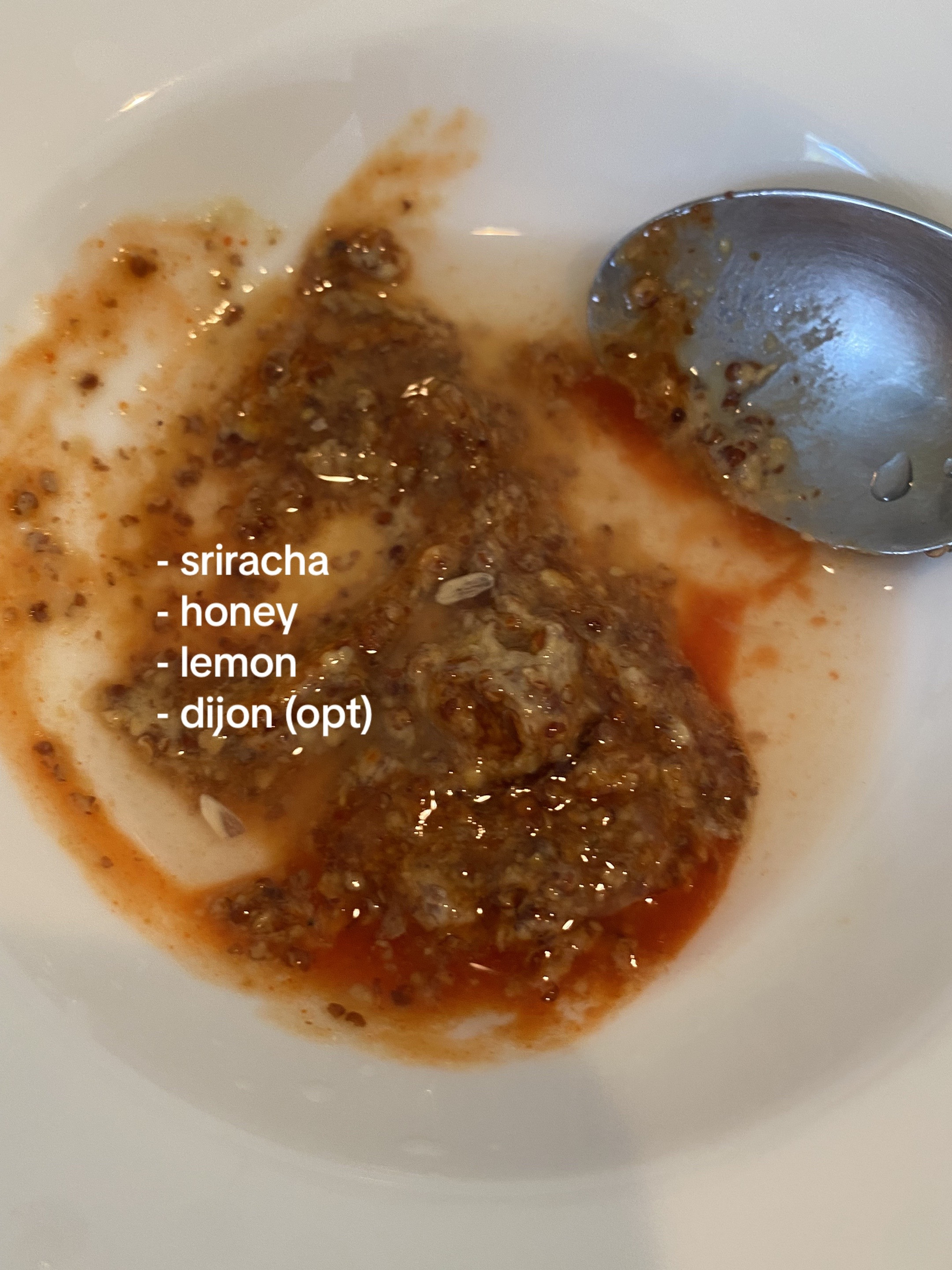 Spicy Honey Sriracha Salmon Bowl with Edamame and Avocado