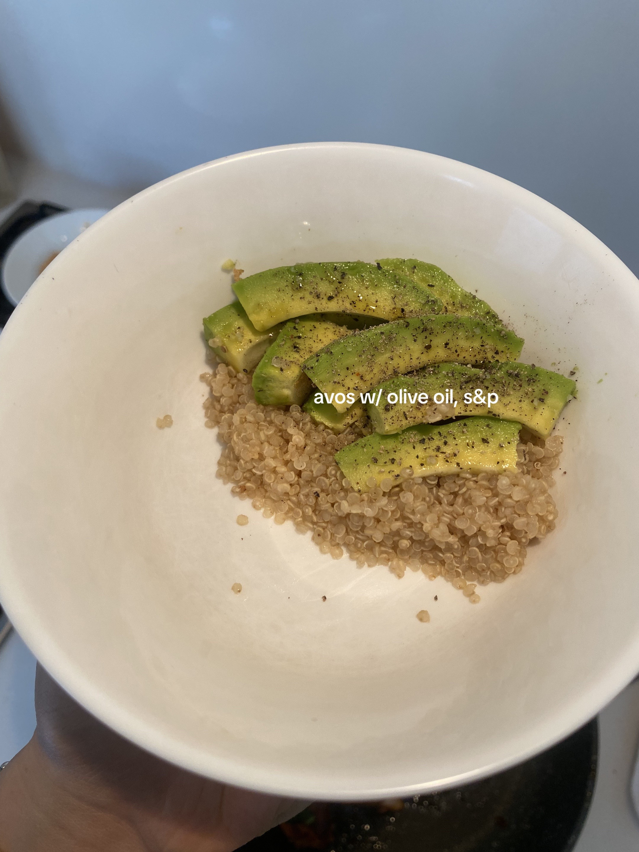 Spicy Honey Sriracha Salmon Bowl with Edamame and Avocado
