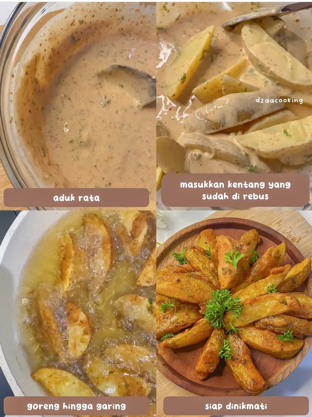 Spicy Potato Wedges: Ide Camilan Gurih & Pedas