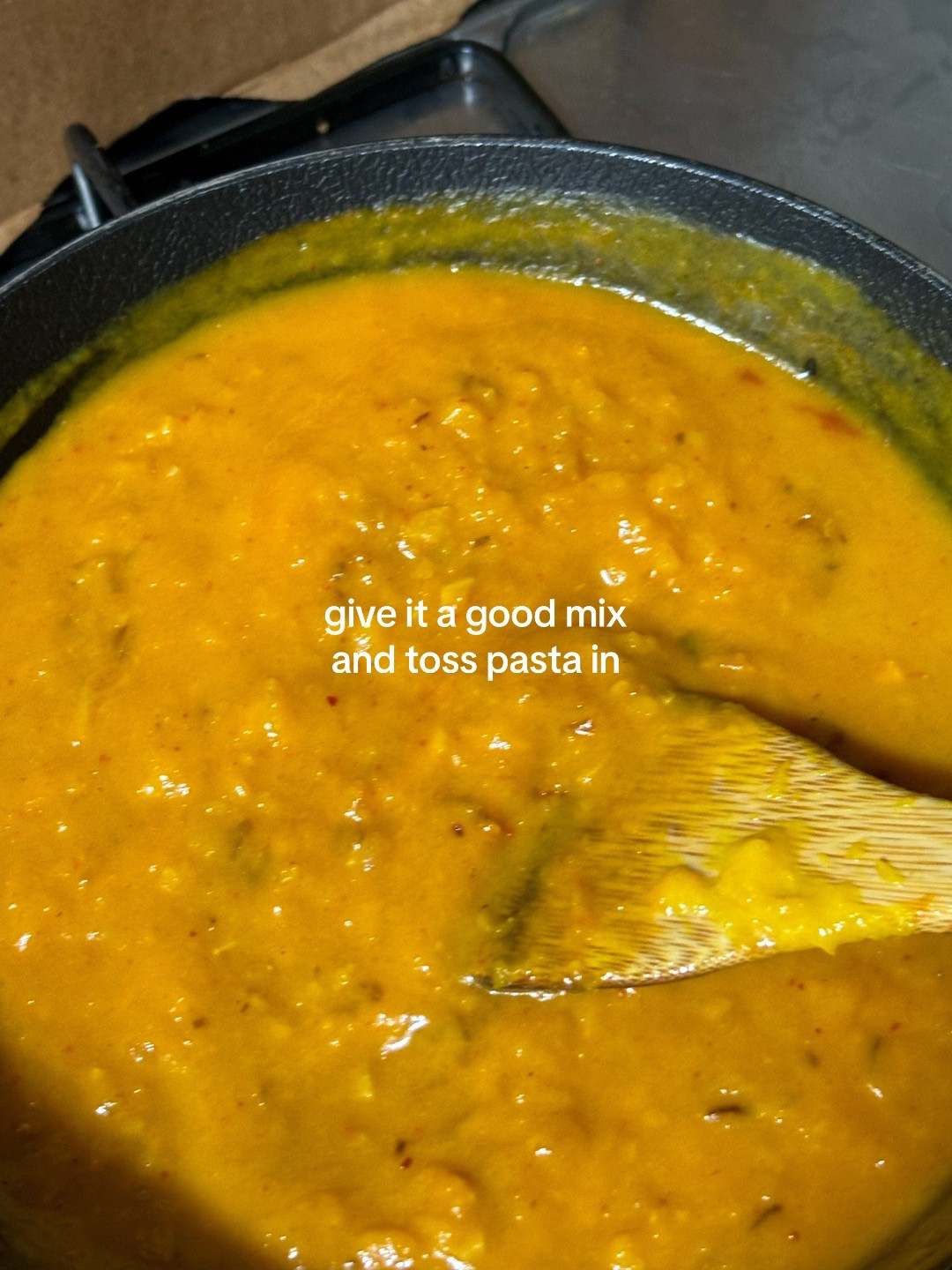 Spicy Pumpkin Tomato Rigatoni Pasta Recipe