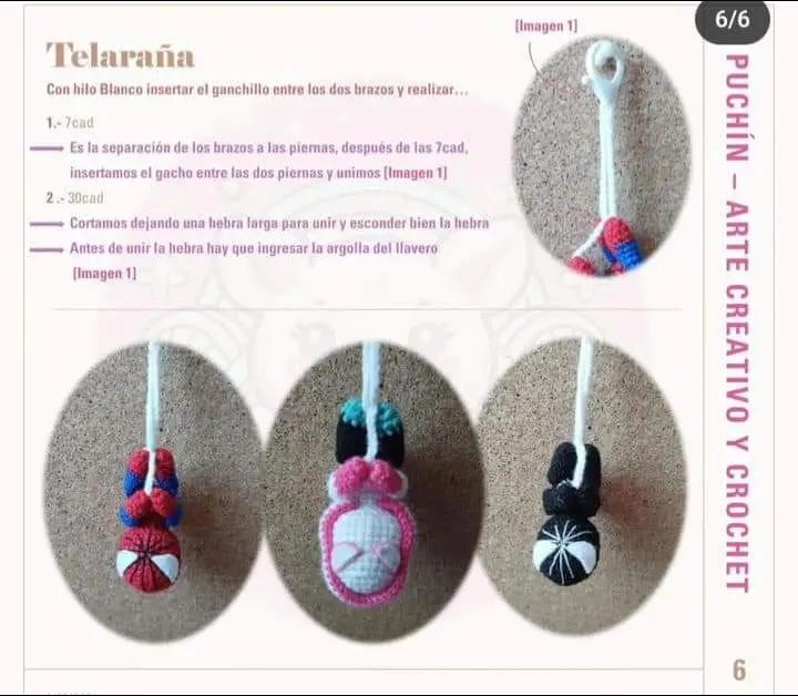 Spider-Verse Crochet Amigurumi Pattern: Original, Black Suit & Gwen