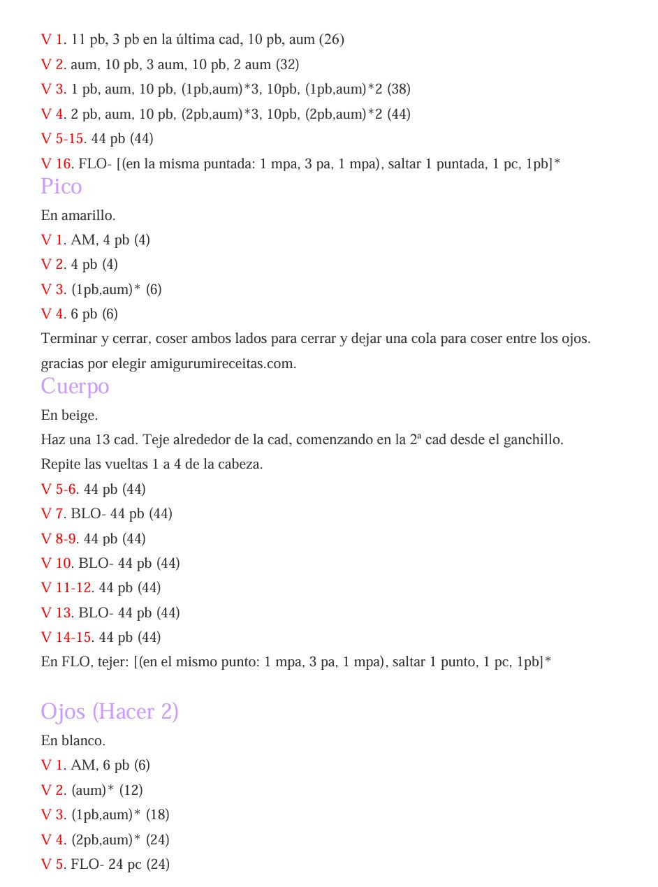 Stan Buho Patron Gratis Amigurumi PDF