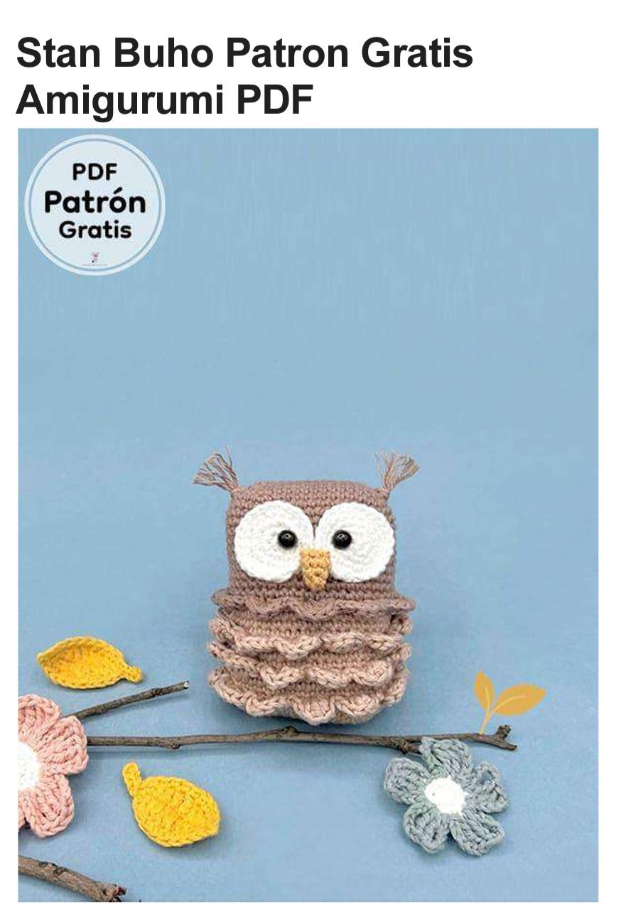 Stan Buho Patron Gratis Amigurumi PDF