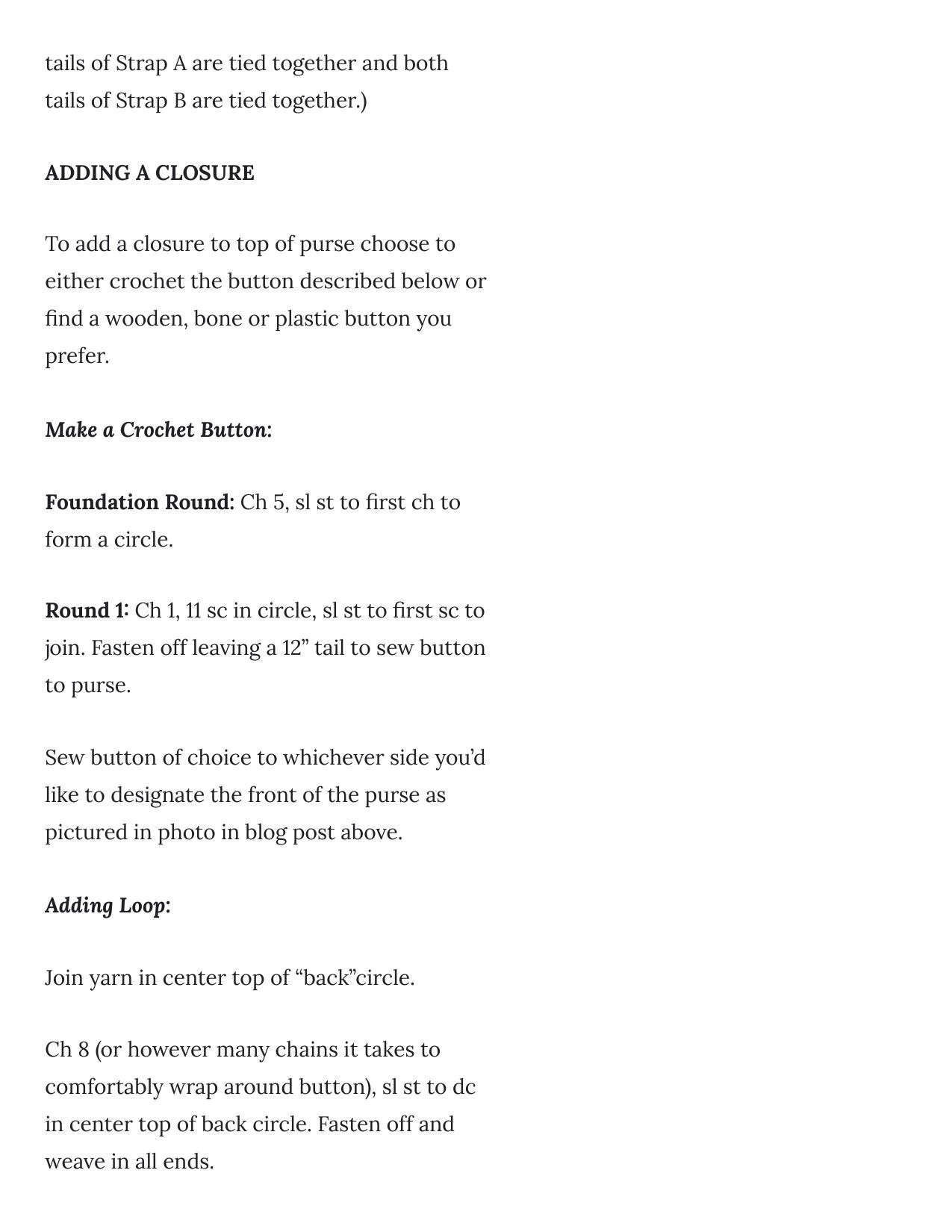 Street Fair Crochet Boho Purse – Free Pattern Tutorial