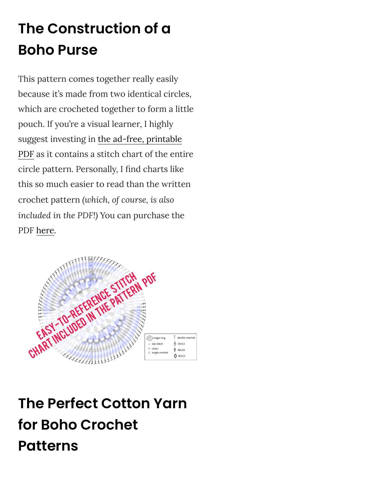 Street Fair Crochet Boho Purse – Free Pattern Tutorial