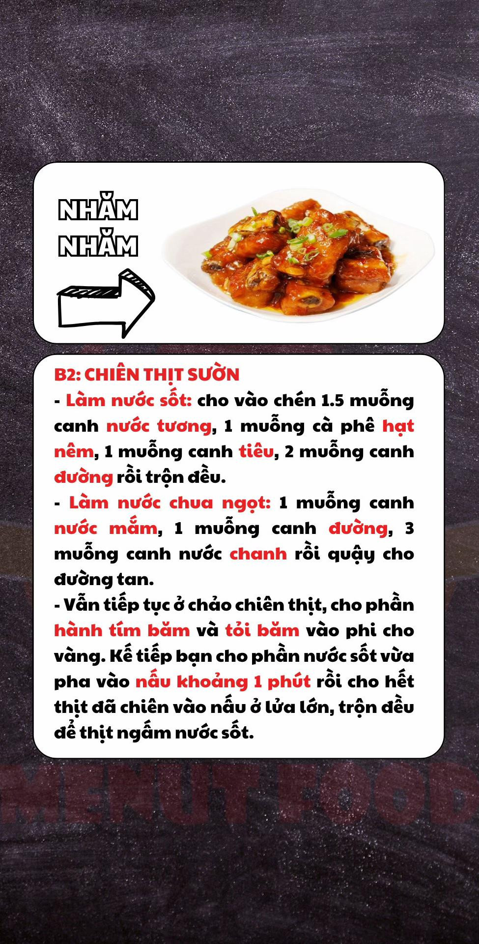 Sườn Xào Chua Ngọt - Món Ăn Ngon Luộc Cơm Với Thịt Sườn Non