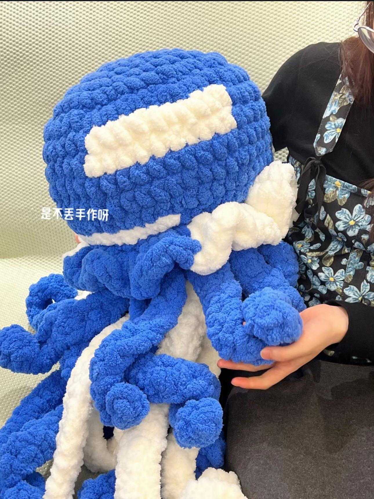 Super Plus Version Jellyfish Amigurumi Crochet Pattern
