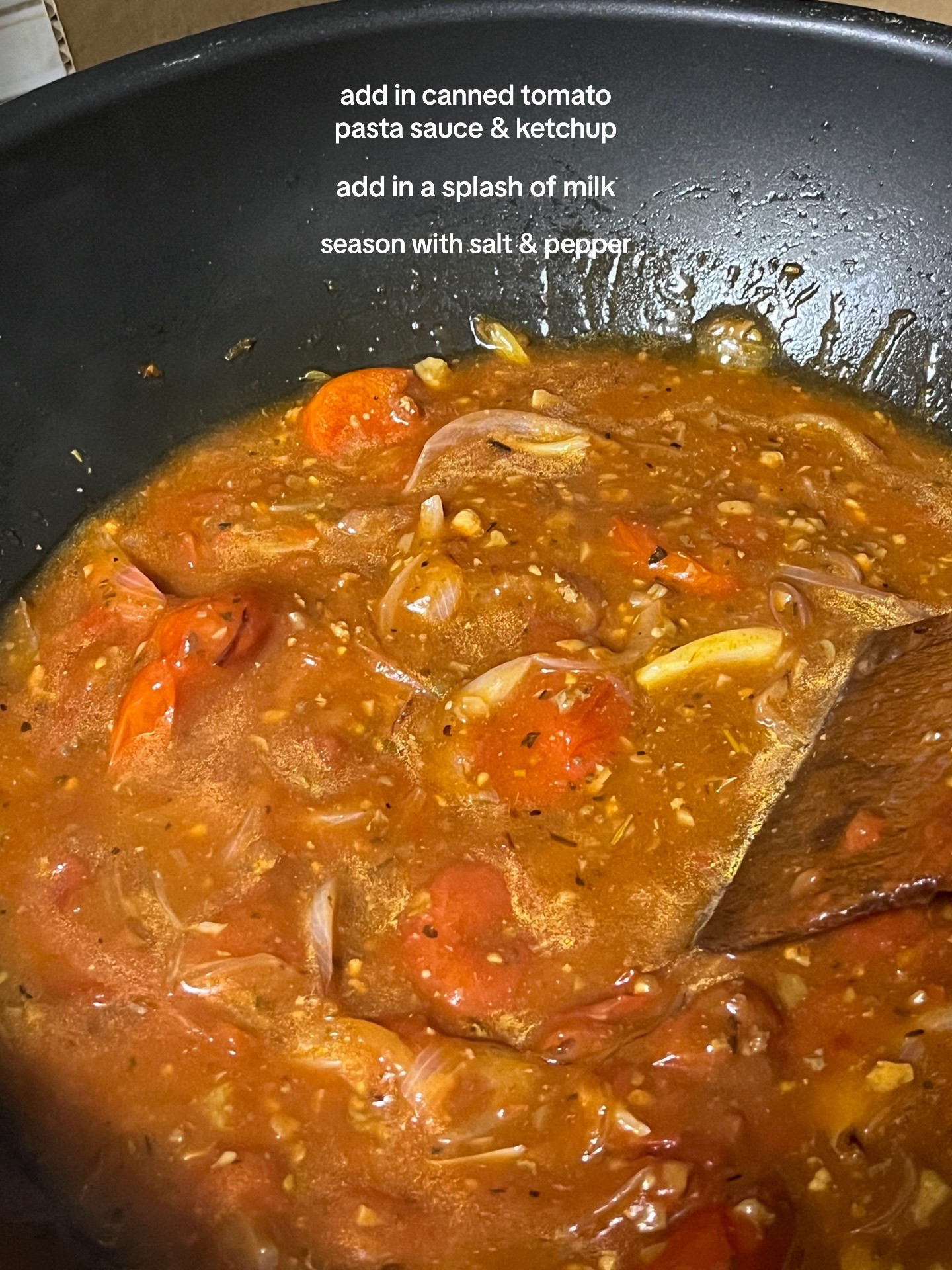 Super Simple Tomato Cream Pasta Base Recipe