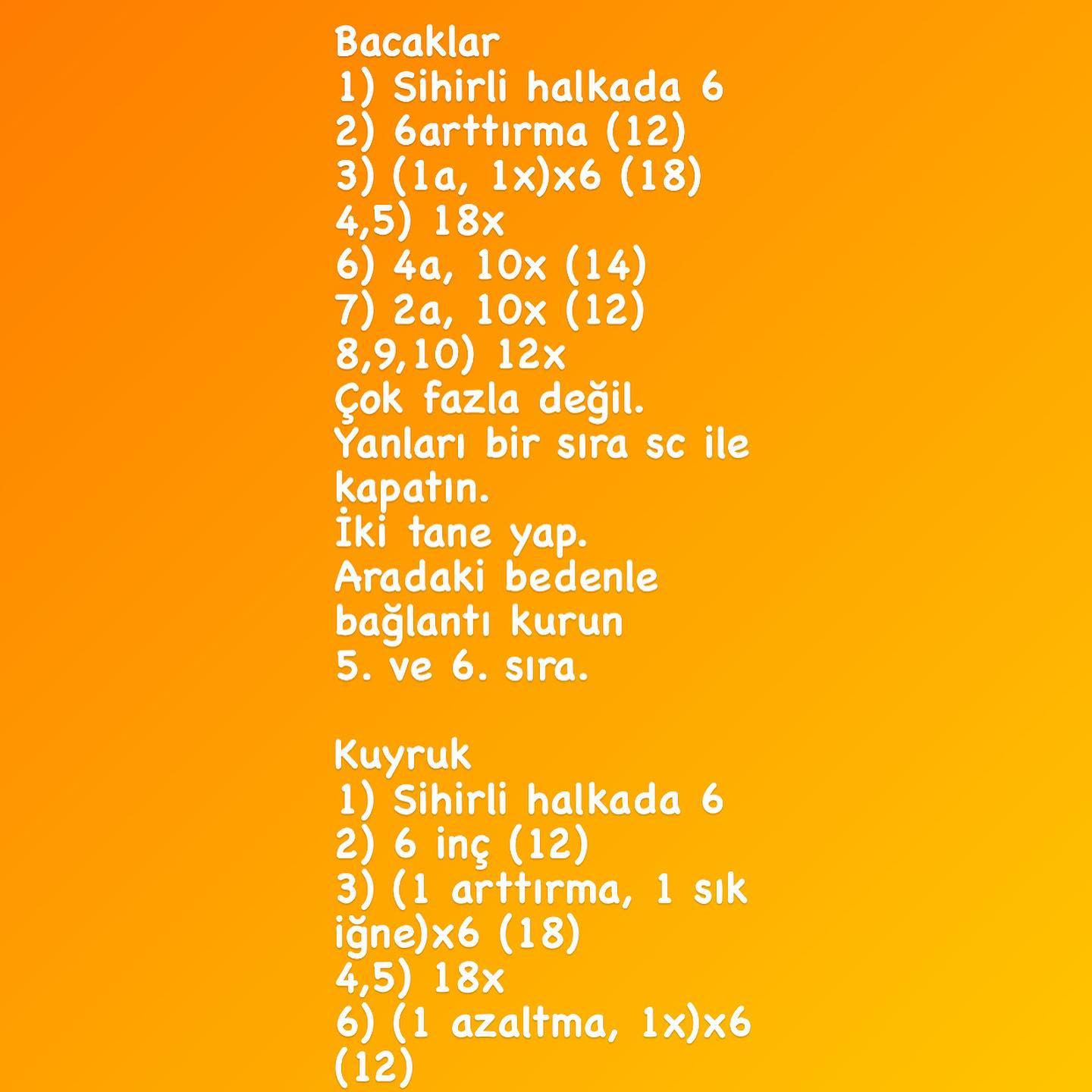 Süslenmiş Tığ İşi Tavşan Amigurumi Tarifi ve Malzeme Listesi