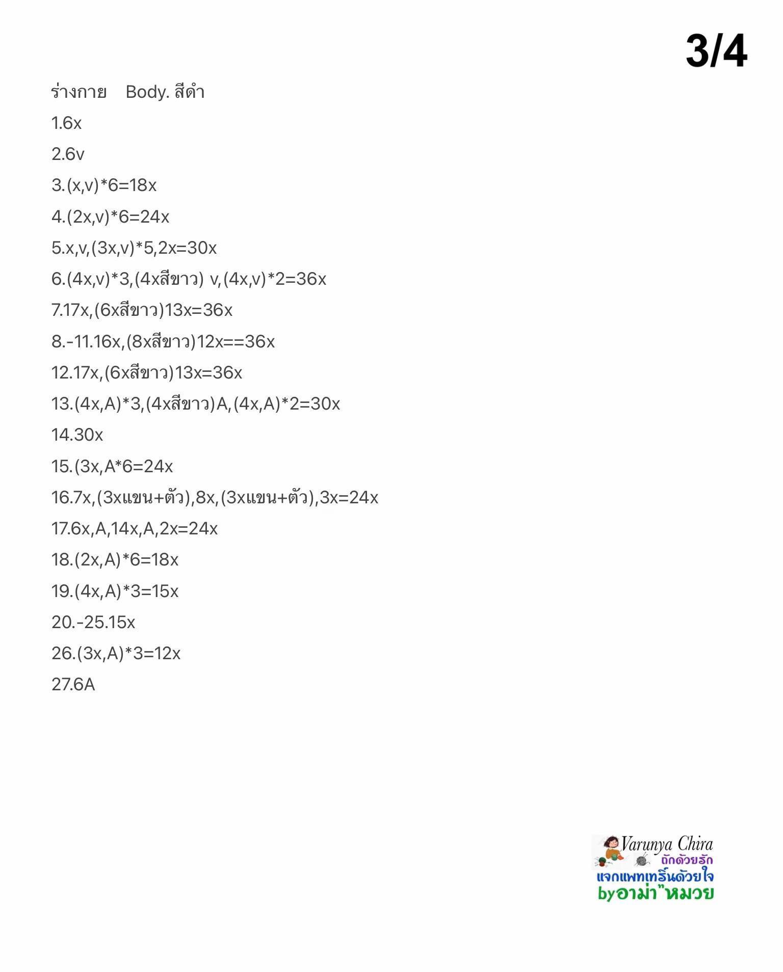 Sylvestor Amigurumi Crochet Pattern