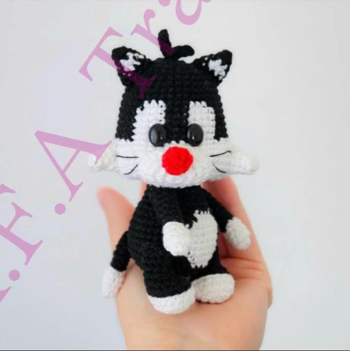 Sylvestor Amigurumi Crochet Pattern