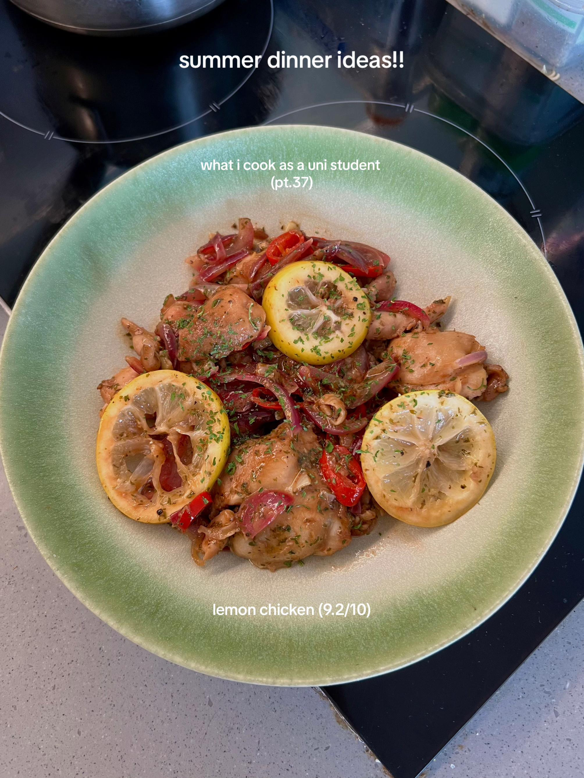 Tangy and Refreshing Lemon Chicken Summer Recipe