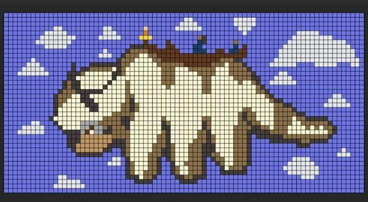 Tapestry Crochet Patterns for Avatar The Last Airbender and Legend of Korra Fans