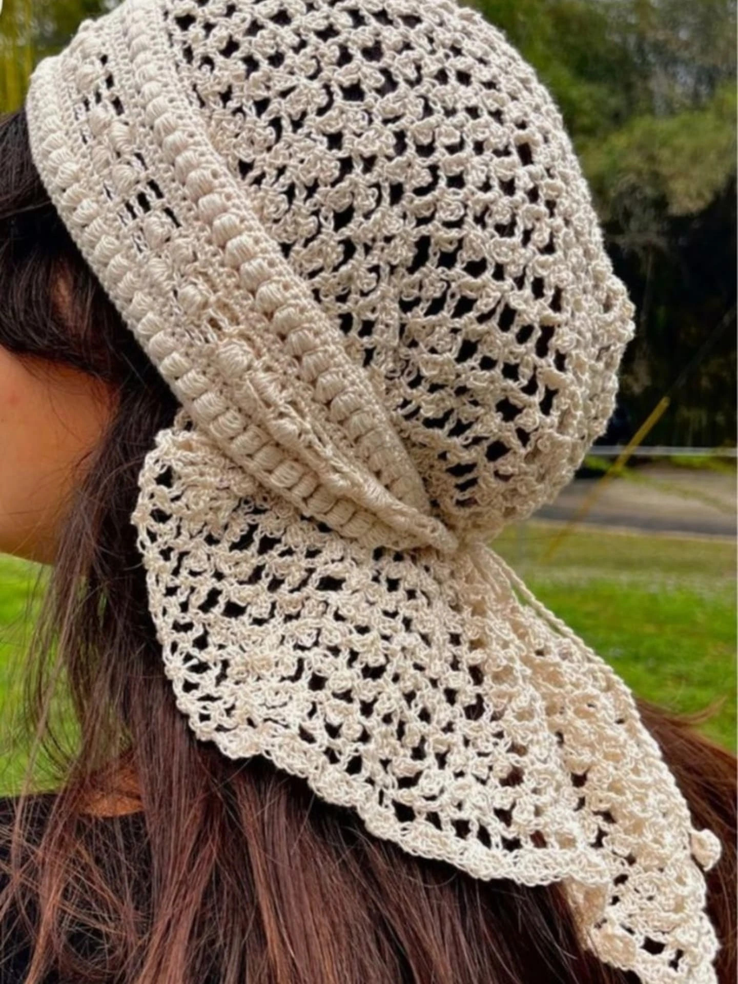 Tendencia de verano: Gorro crochet con flores y flecos