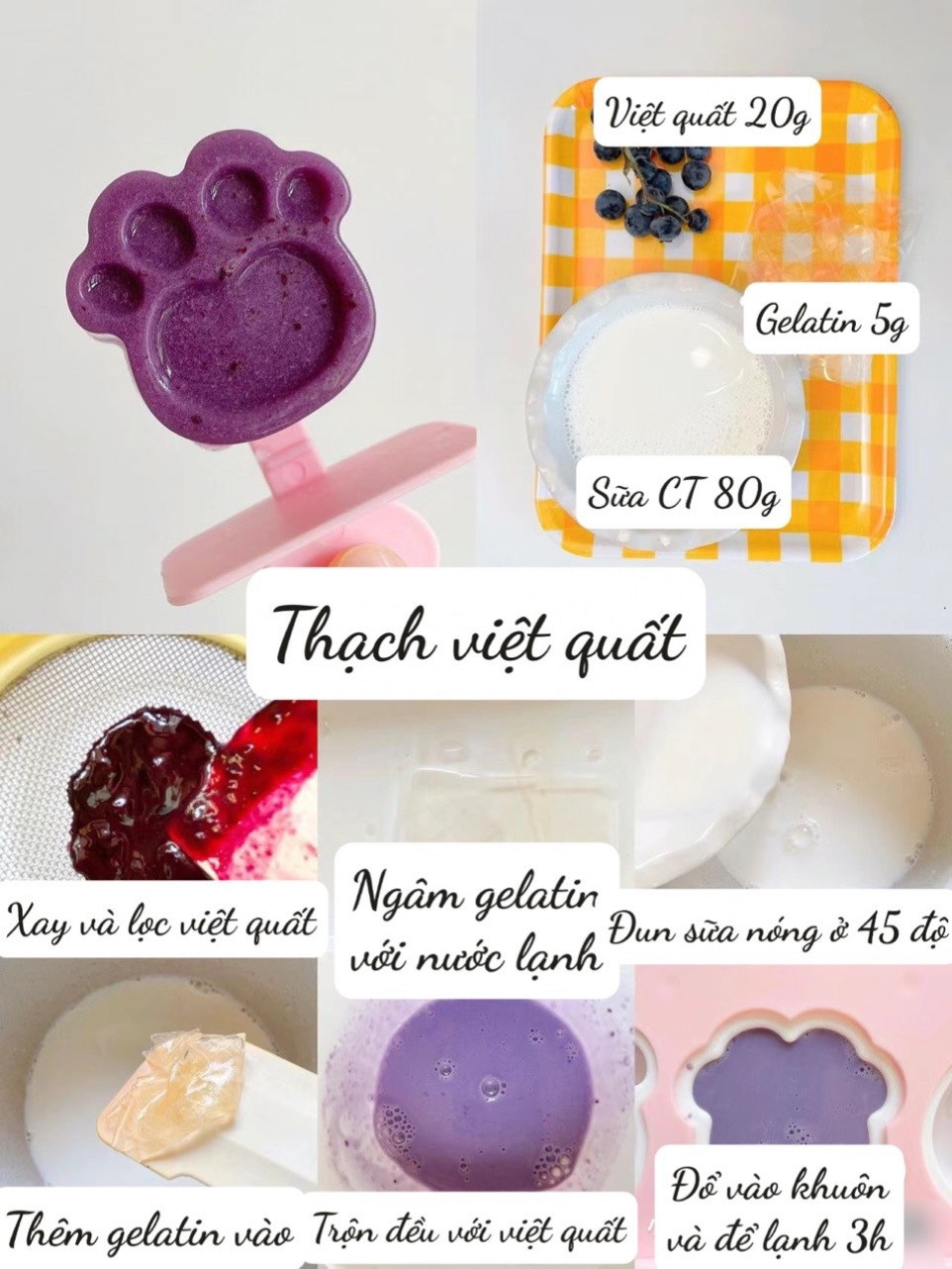 Thạch Trái Cây Cho Bé: Hướng Dẫn Chi Tiết Cách Làm Thạch Xoài, Bơ Và Thanh Long Dáng Dễ Thương