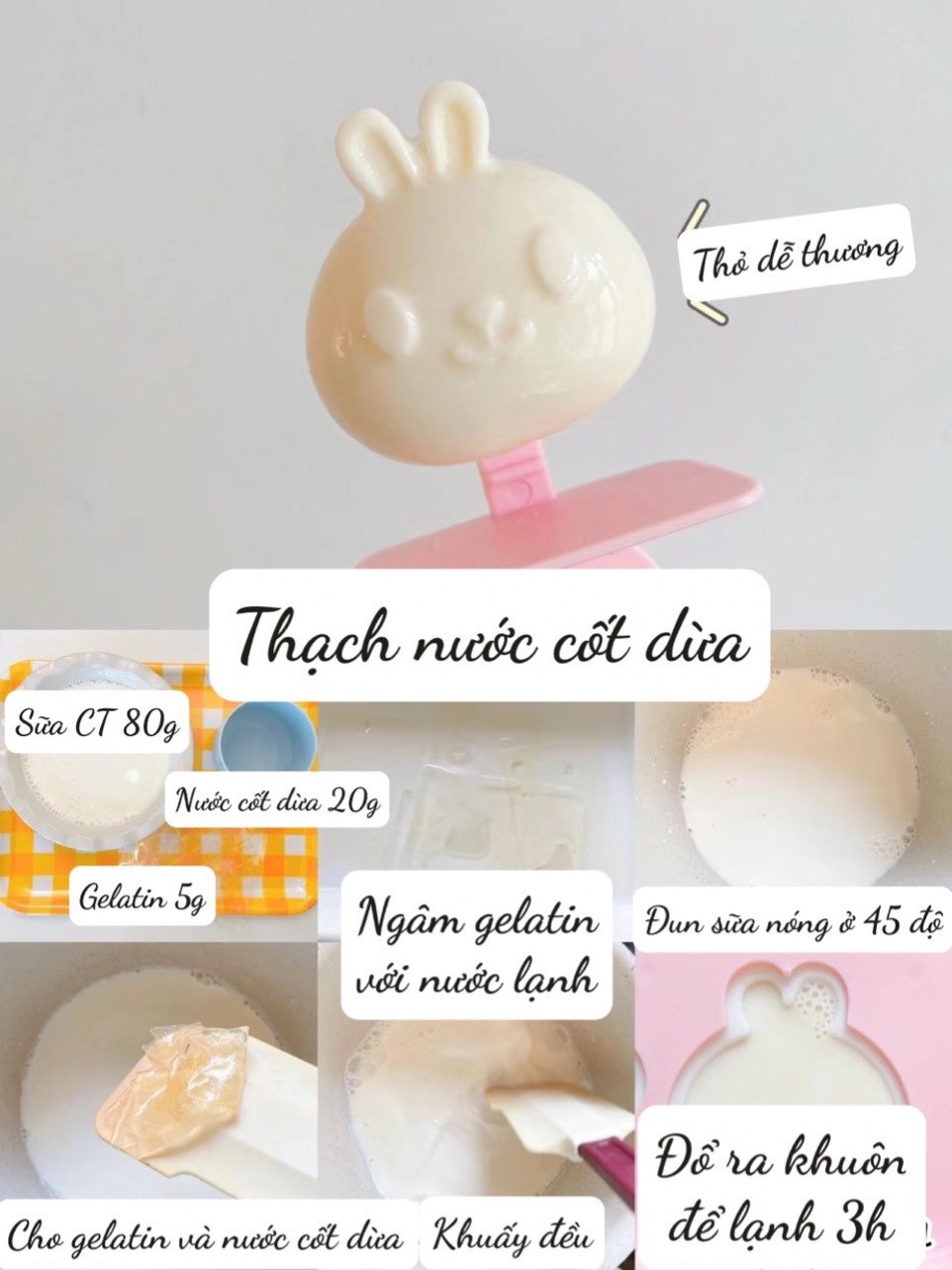 Thạch Trái Cây Cho Bé: Hướng Dẫn Chi Tiết Cách Làm Thạch Xoài, Bơ Và Thanh Long Dáng Dễ Thương