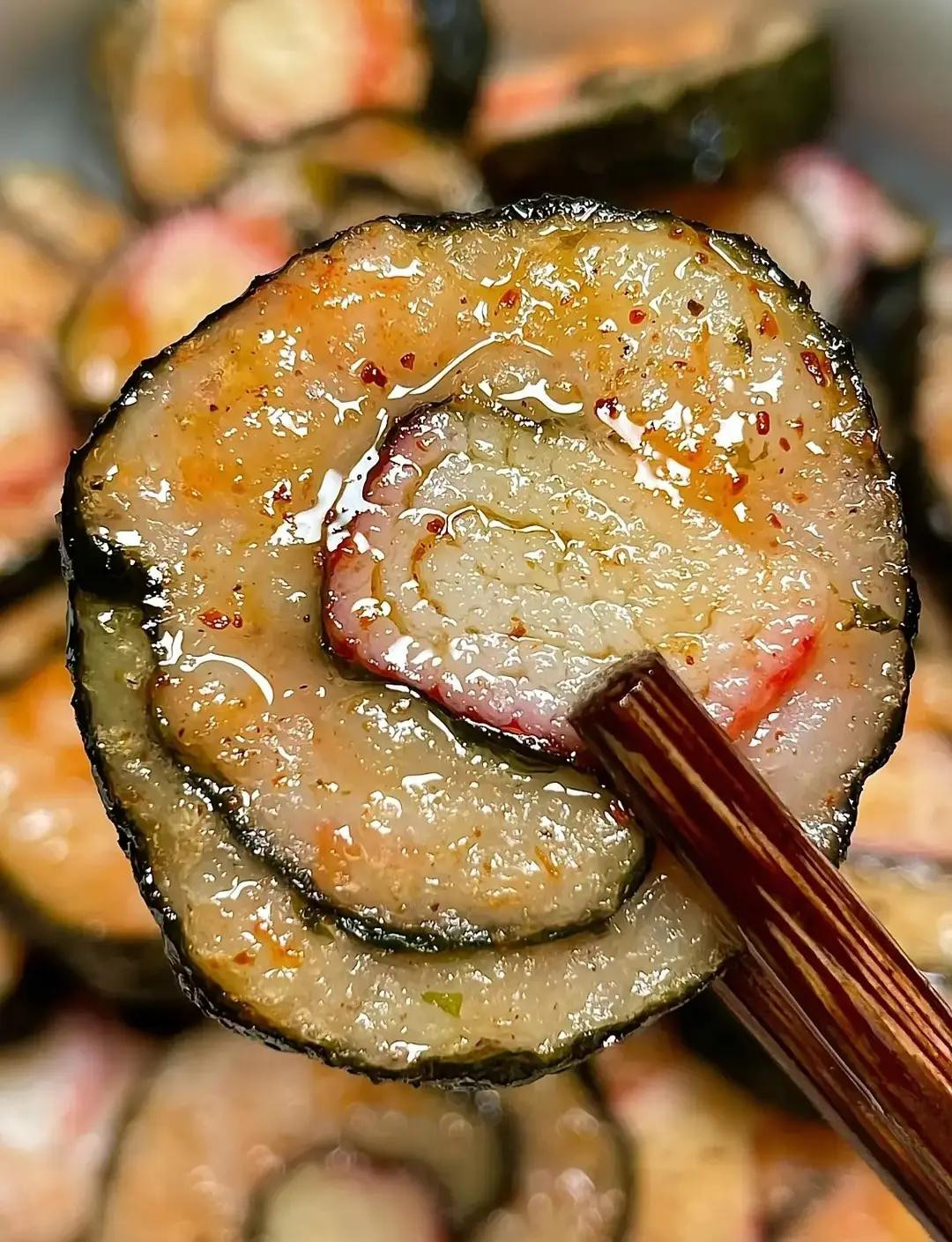 Thanh cua và tôm xay cuộn rong biển - Món ăn nhanh tại nhà