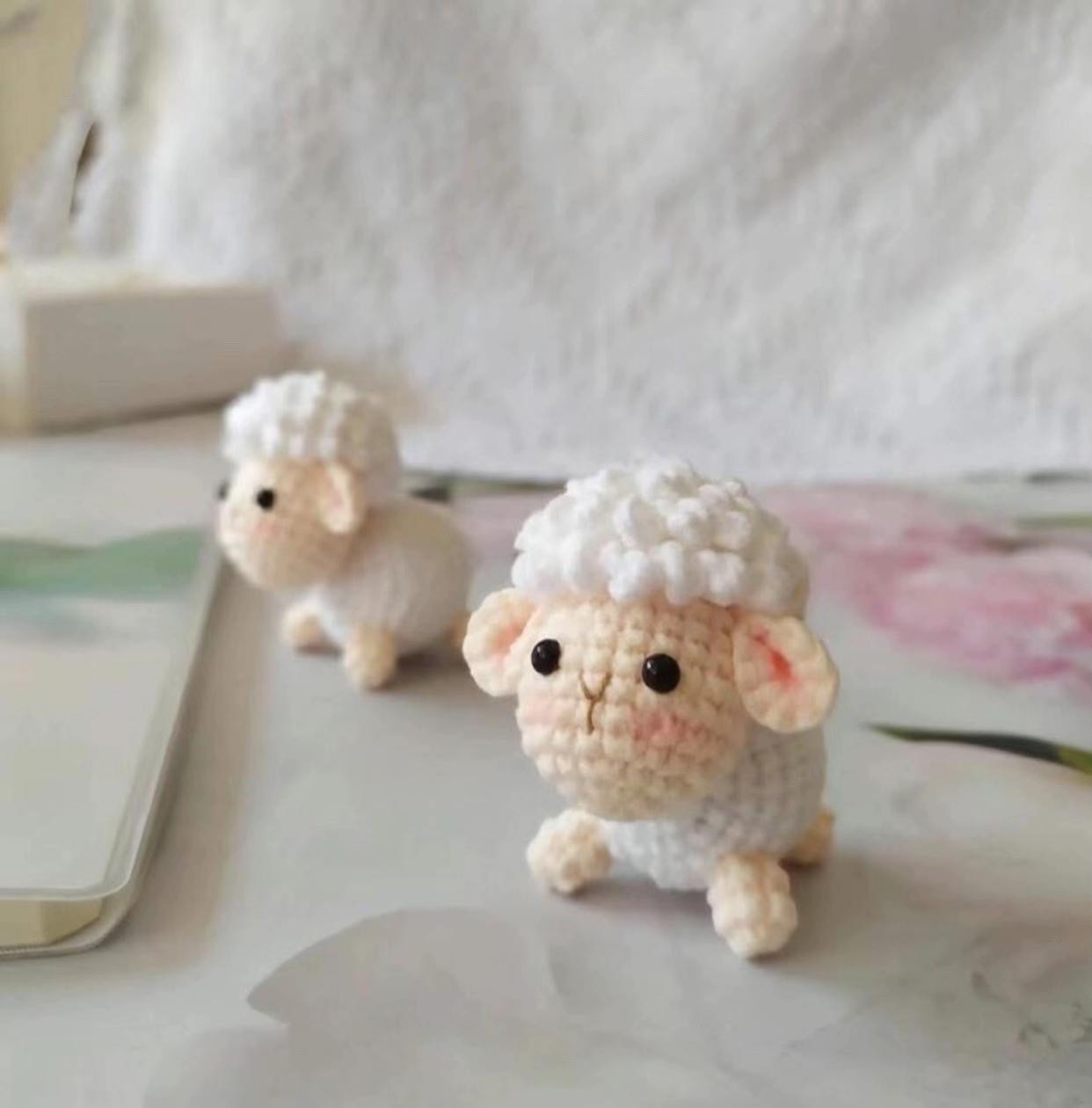 The Sheep Amigurumi Crochet Pattern Chart