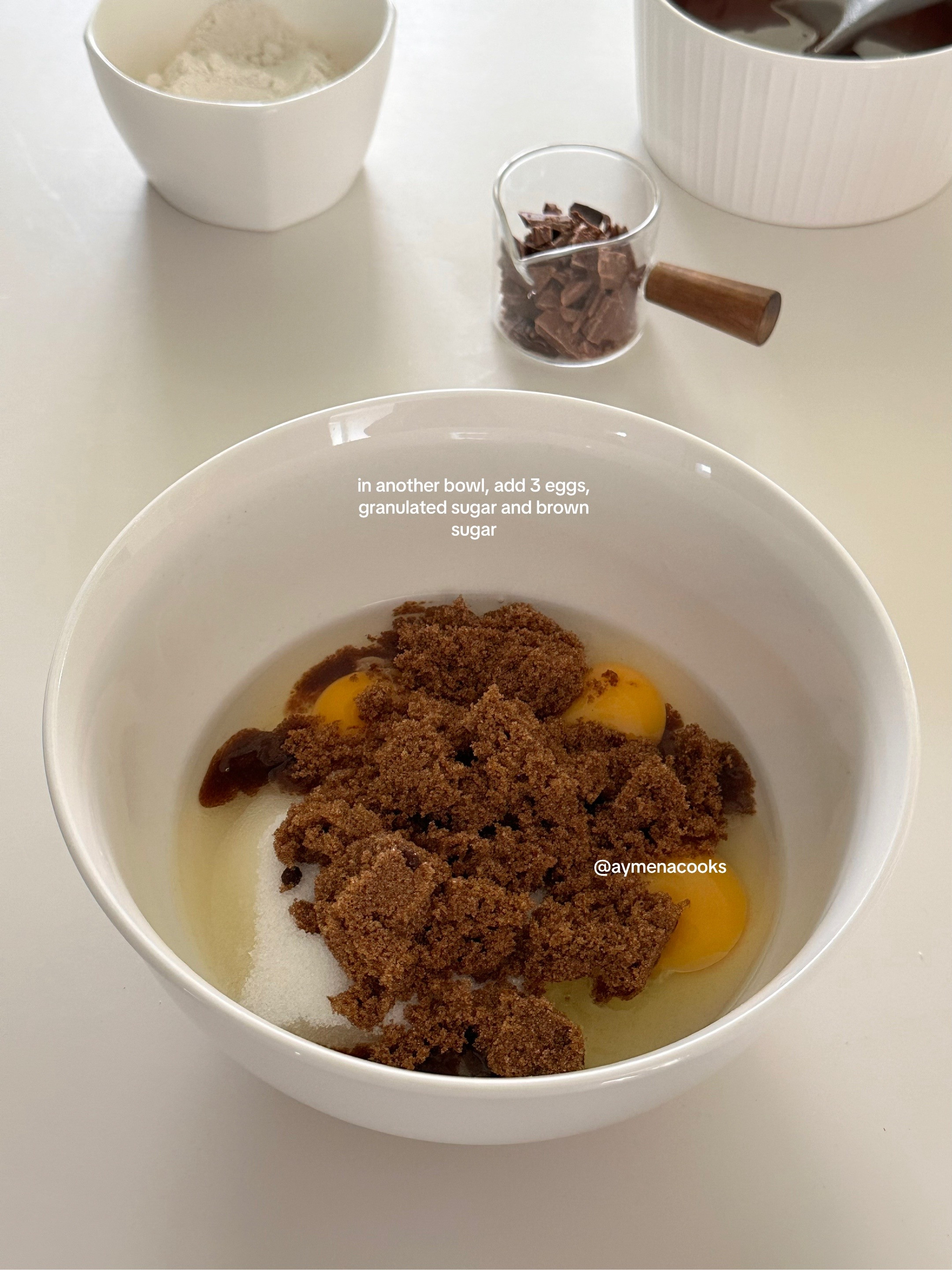 Thick, fudgy brown butter brownies recipe tutorial