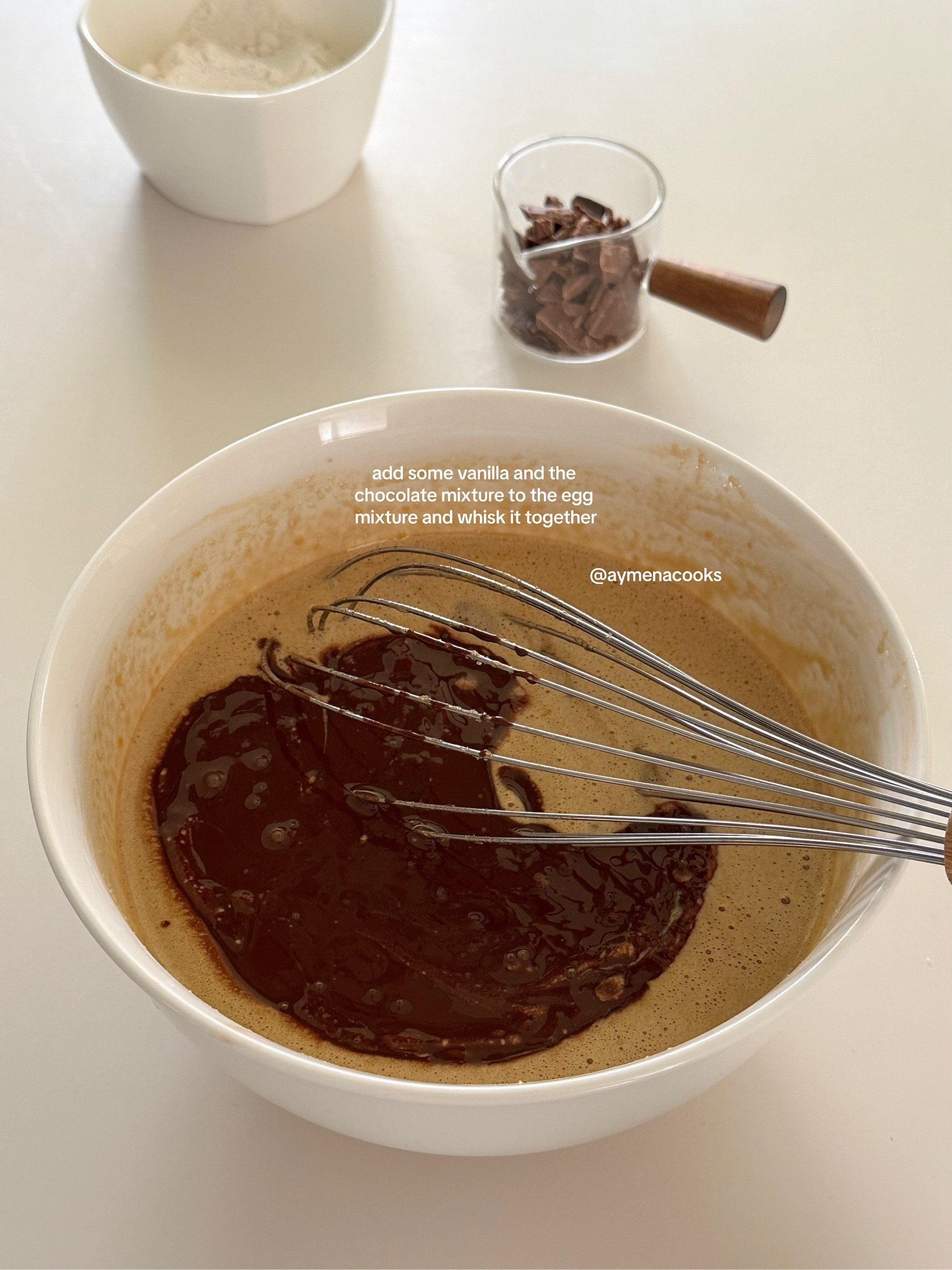 Thick, fudgy brown butter brownies recipe tutorial