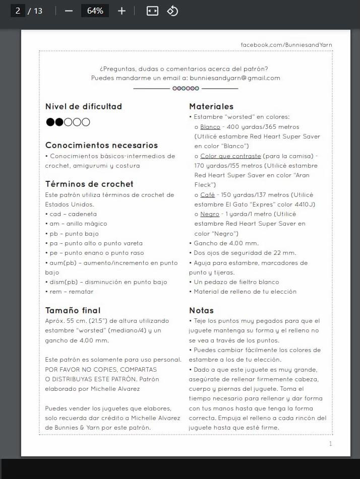Thomas el Perrito Amigable: Patrón de Crochet Completo con Instrucciones Paso a Paso