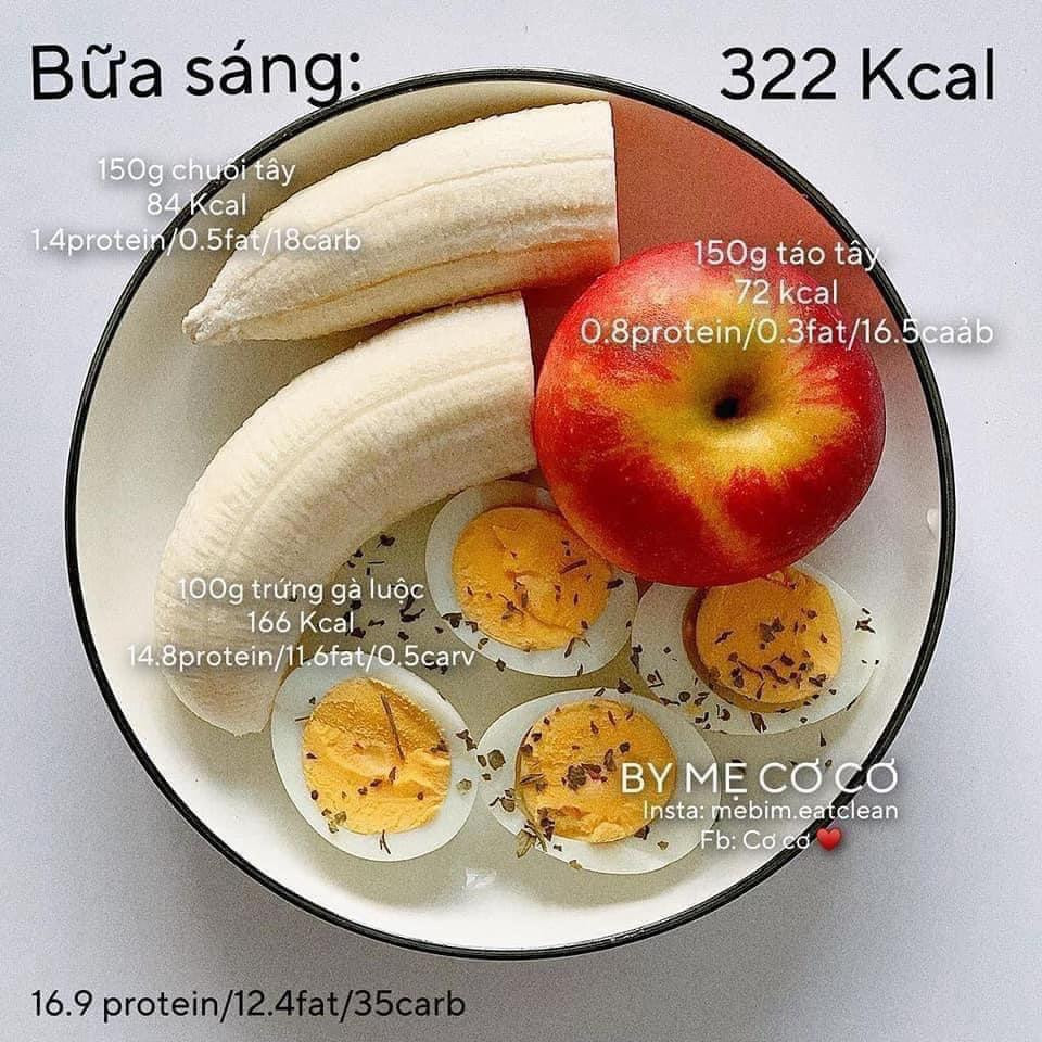 Thực đơn bữa sáng Eat Clean giảm cân: Sandwich bơ trứng, cá hồi và chuối tây