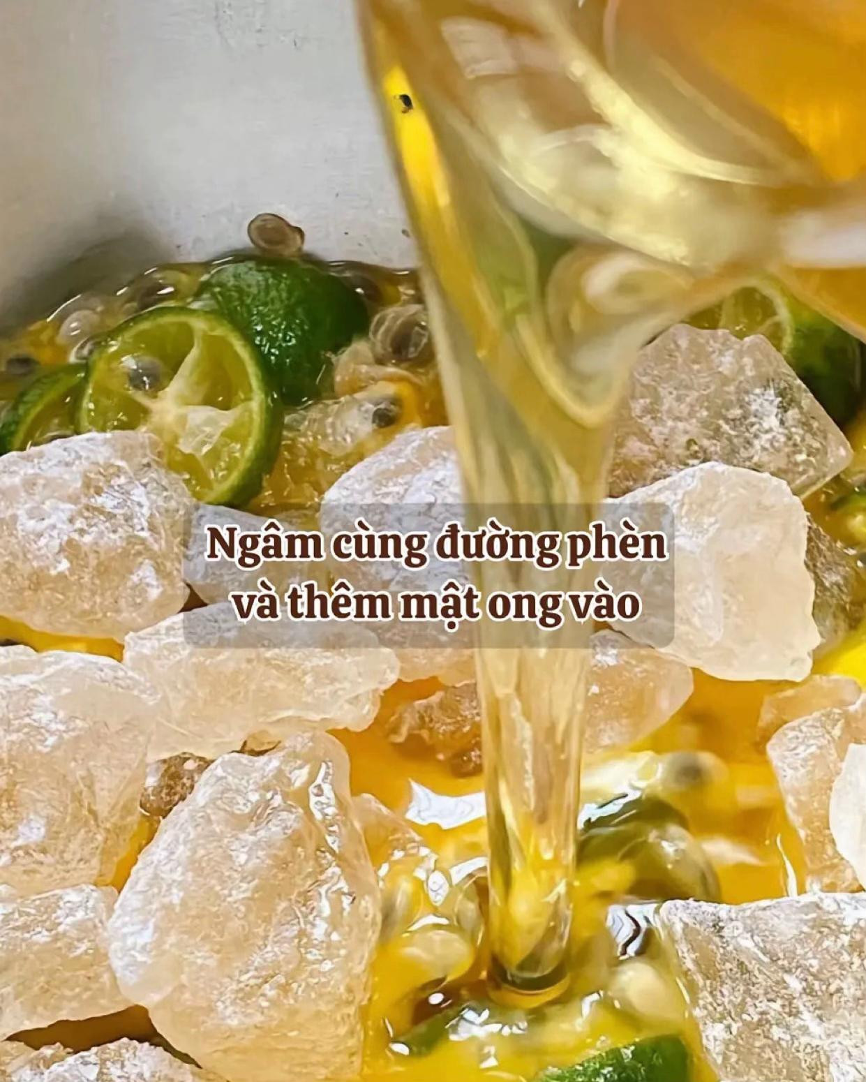 Thức uống chanh dây và quất chua ngọt dưỡng da trắng sáng