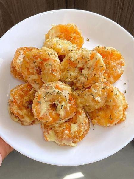 Tôm chiên giòn sốt mayonnaise và mù tạt, công thức món ăn ngon cho bé