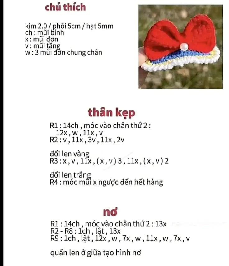 Tổng hợp 15 chart móc kẹp tóc xiu xinh dễ thương hình Melody, thỏ, dâu tây và chú thích