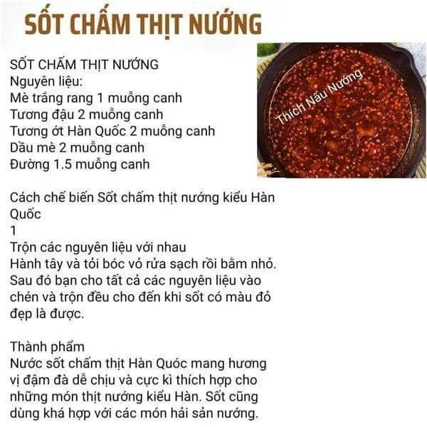 Tổng hợp 5 công thức sốt chấm đỉnh cao: Sốt Thái, Muối ớt xanh và các loại nước chấm thịt nướng