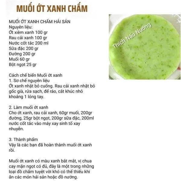 Tổng hợp 5 công thức sốt chấm đỉnh cao: Sốt Thái, Muối ớt xanh và các loại nước chấm thịt nướng