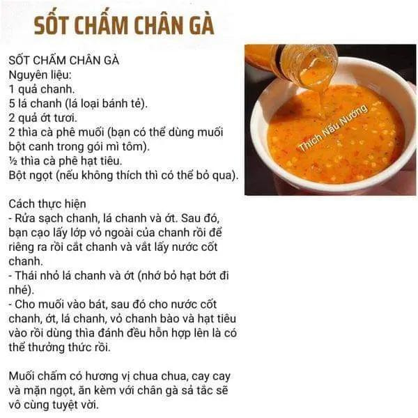 Tổng hợp 5 công thức sốt chấm đỉnh cao: Sốt Thái, Muối ớt xanh và các loại nước chấm thịt nướng