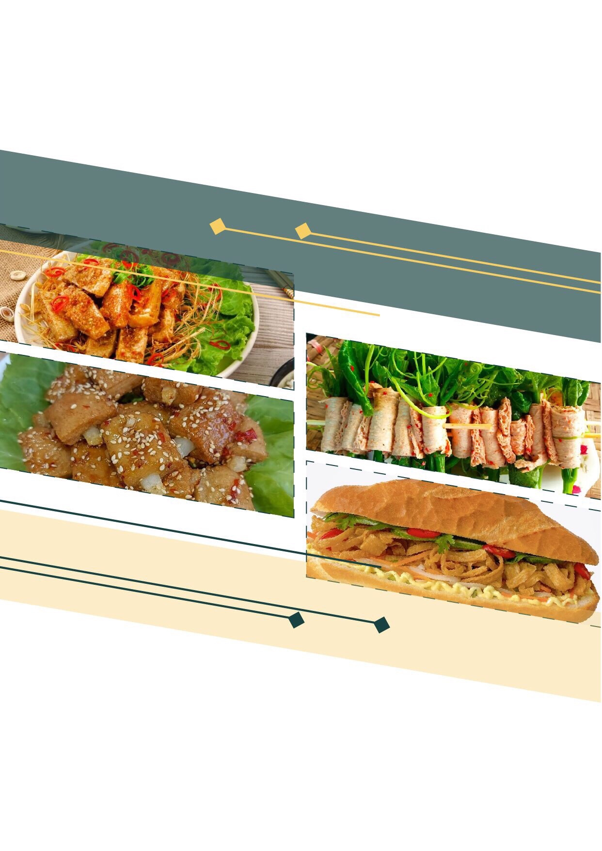 Tổng hợp các cách làm món ngon từ sườn non chay: Sườn chiên lắc sả tắc, Bánh mì sườn nướng chay và Bì cuốn