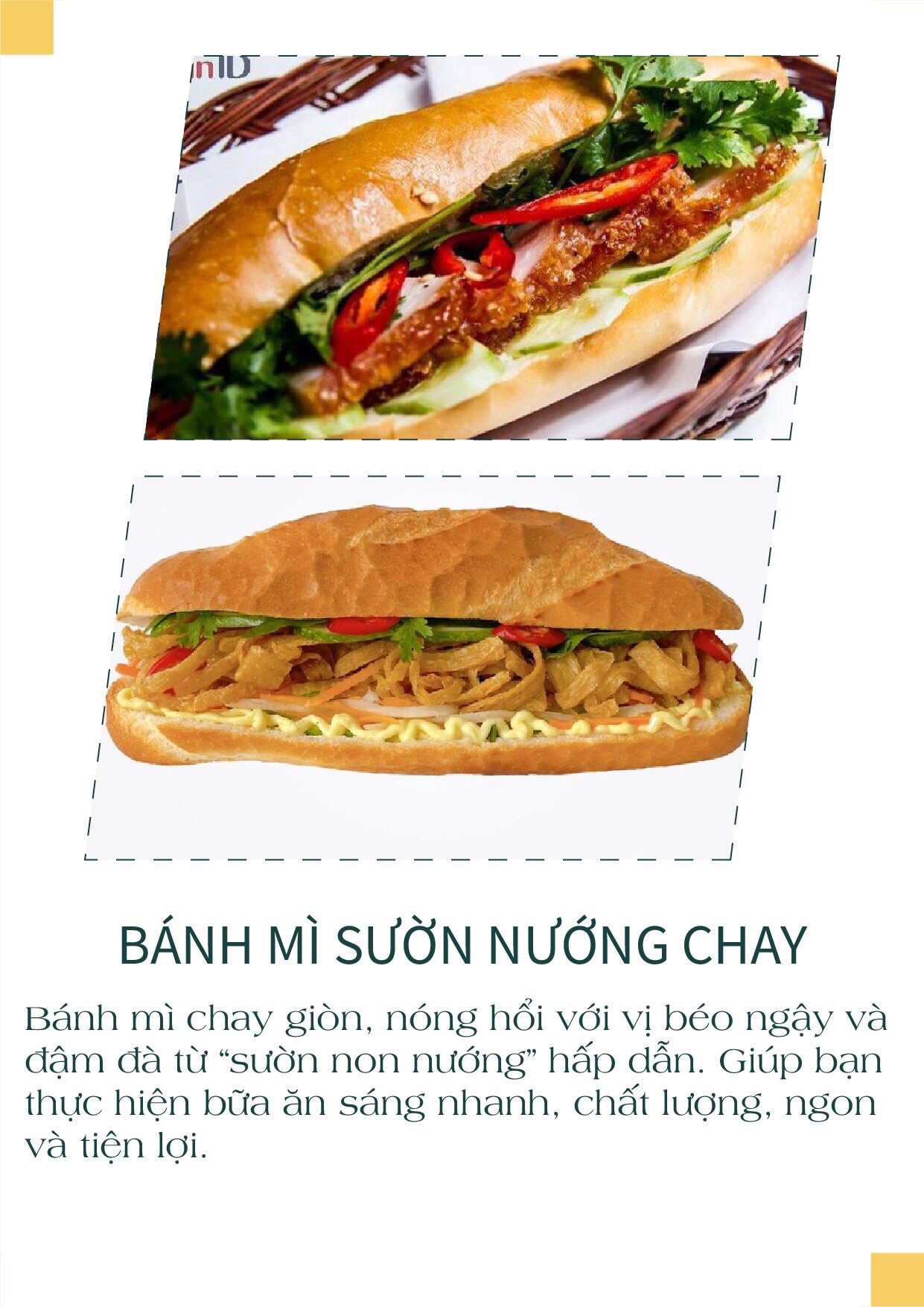 Tổng hợp các cách làm món ngon từ sườn non chay: Sườn chiên lắc sả tắc, Bánh mì sườn nướng chay và Bì cuốn