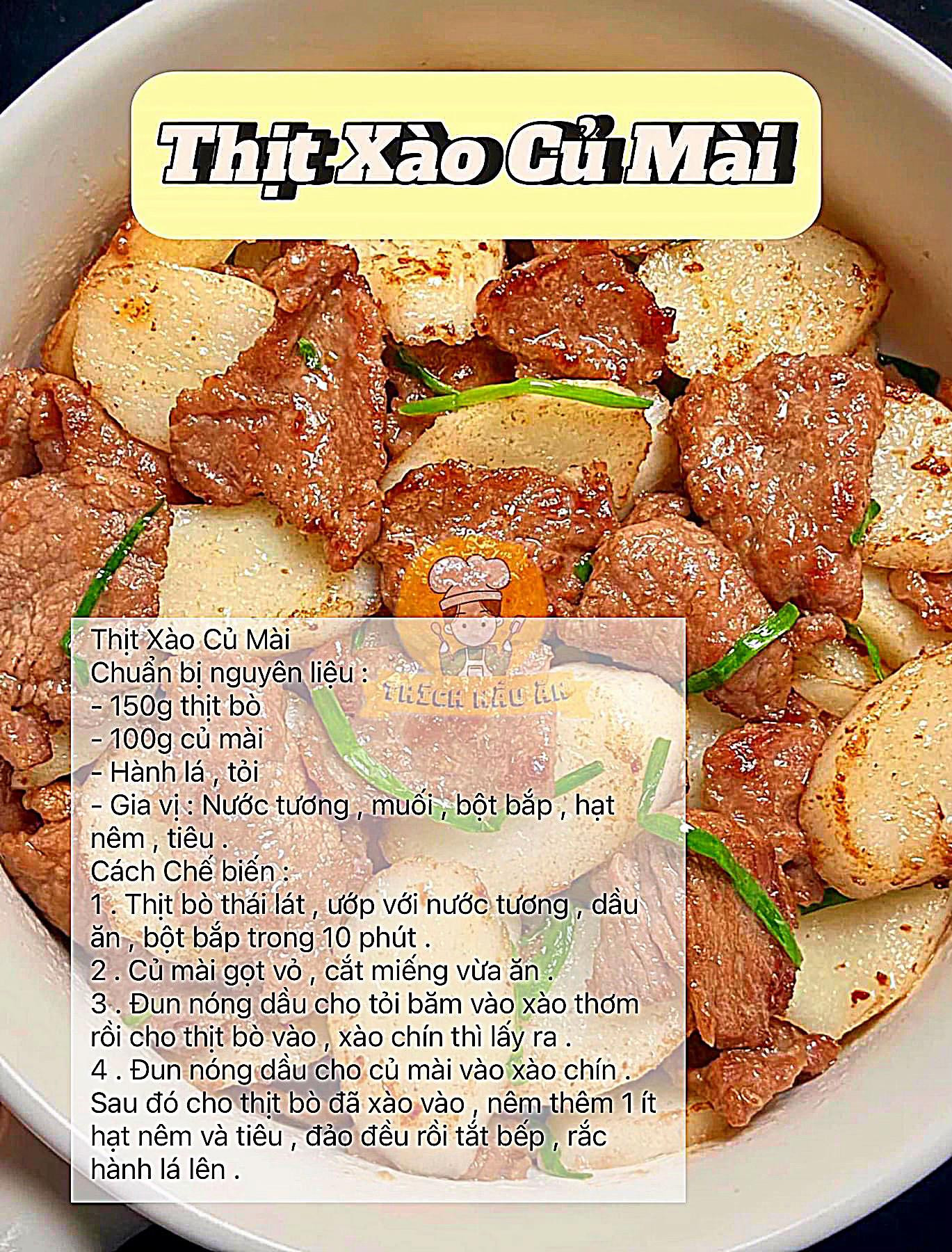 Tổng hợp các món ngon từ củ mài: Canh, Thịt Xào, Bánh Đậu Đỏ và Chiên Bột