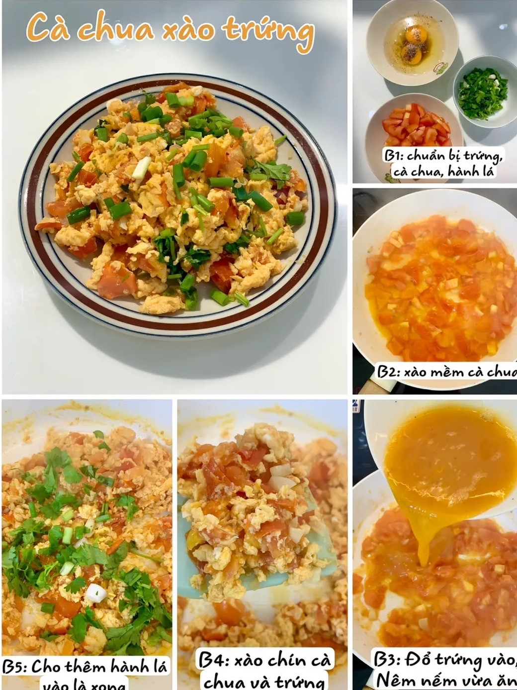 Tổng hợp các món ngon từ trứng gà: Trứng ngâm tương, trứng chiên thịt băm và trứng đậu hũ sốt cà chua