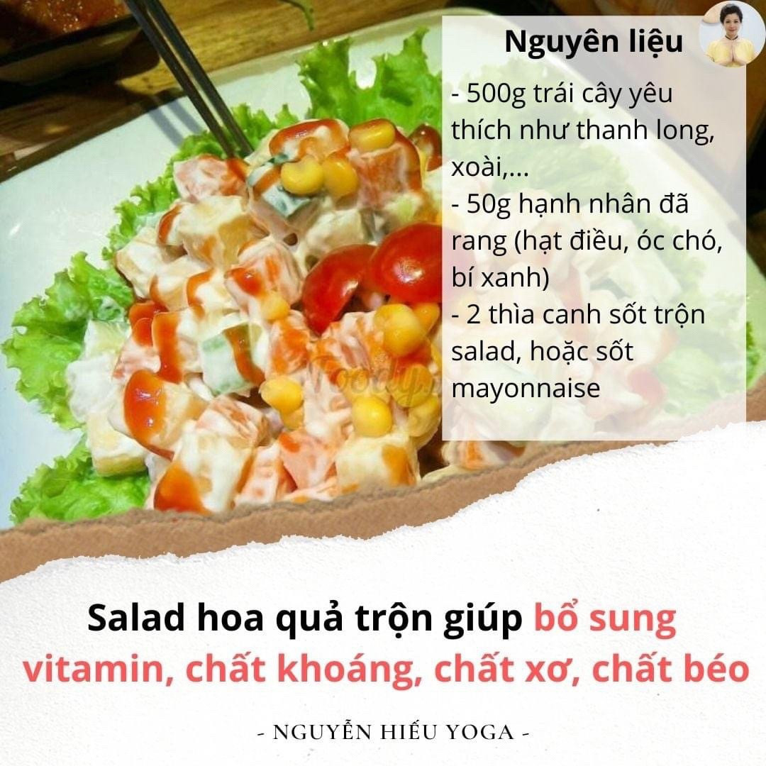 Tổng hợp cách làm các món salad ngon và tốt cho sức khỏe, tim mạch