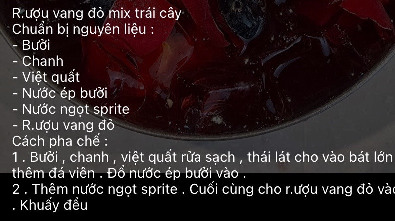 Tổng hợp cách mix đồ uống ngon: Yakult lựu, Rượu vang đỏ trái cây và Yakult cam