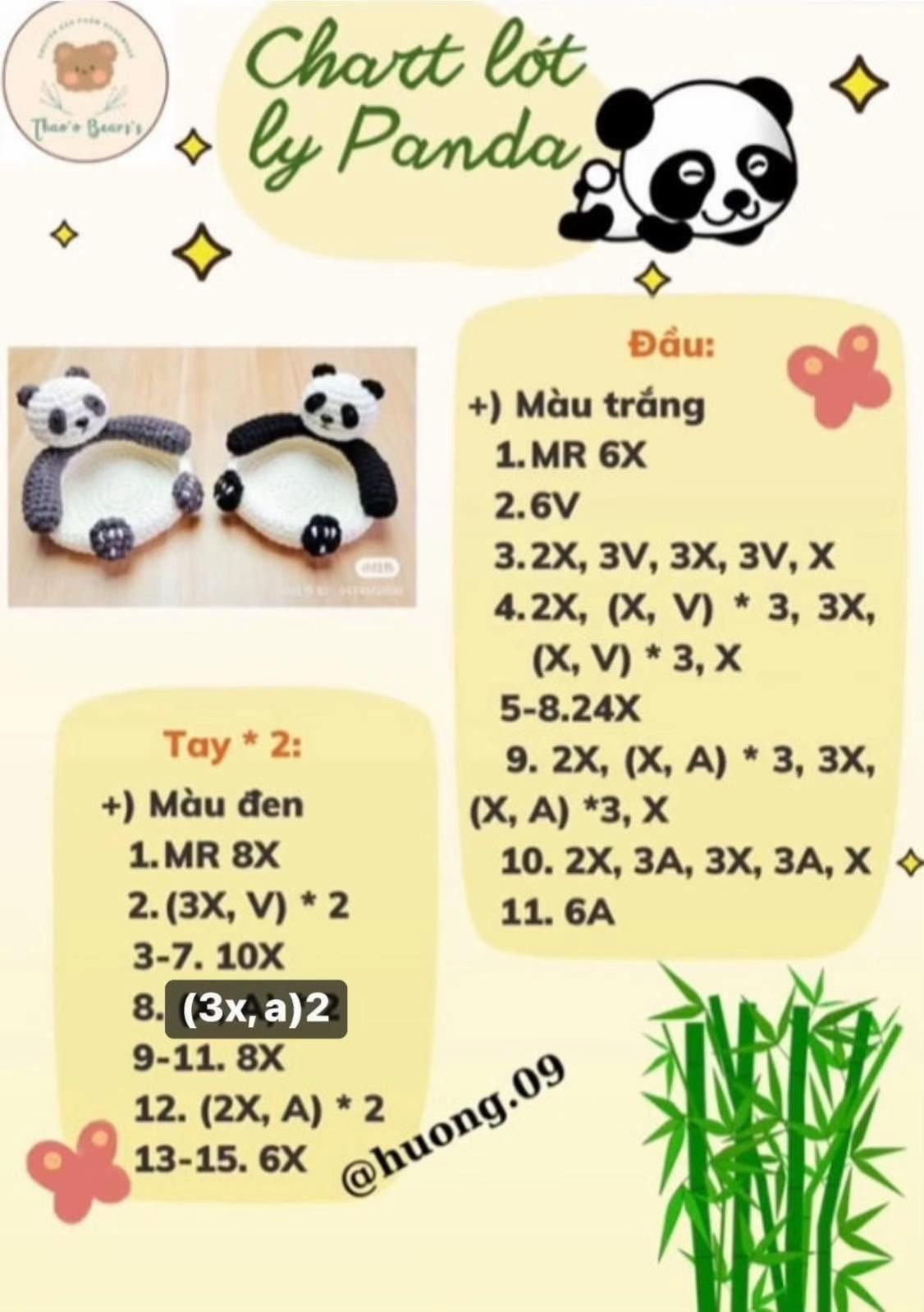 Tổng hợp chart lót ly móc len dễ thương: Capybara, Vịt và Mèo