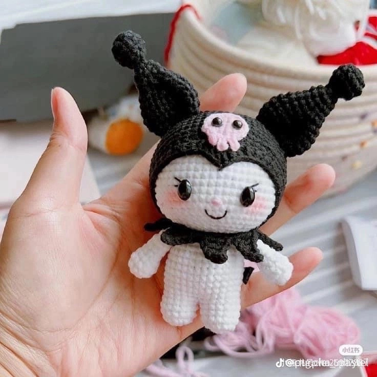 Tổng hợp chart móc len: Bé cừu và Kuromi