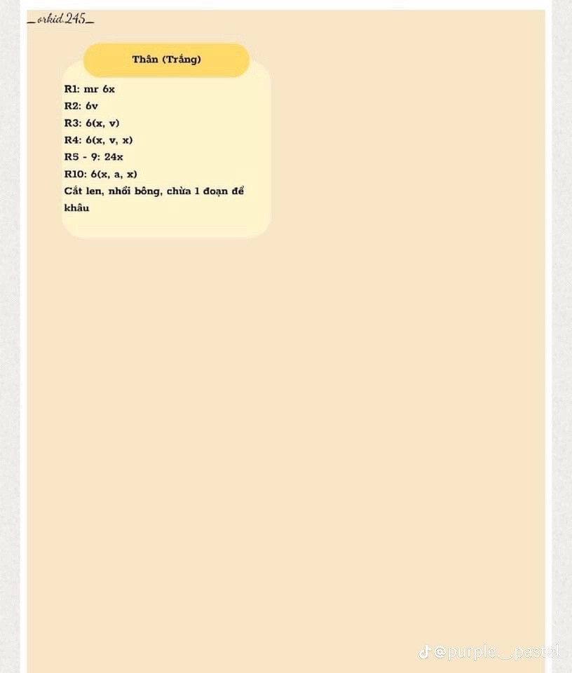 Tổng hợp chart móc len: Bé cừu và Kuromi