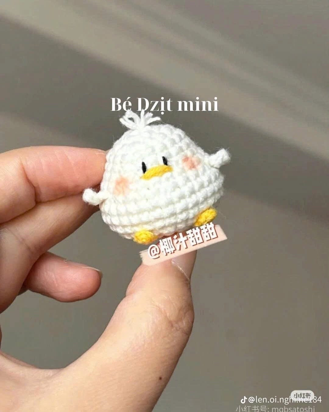 Tổng hợp chart móc len bé Mèo xiêm, Thỏ hồng và Cừu trắng mini