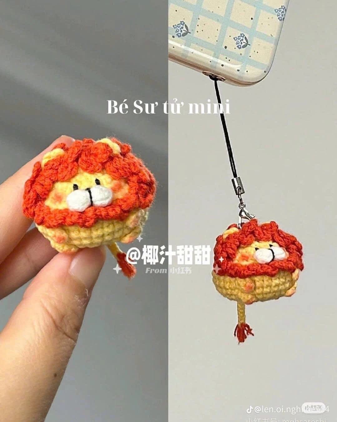 Tổng hợp chart móc len bé Mèo xiêm, Thỏ hồng và Cừu trắng mini