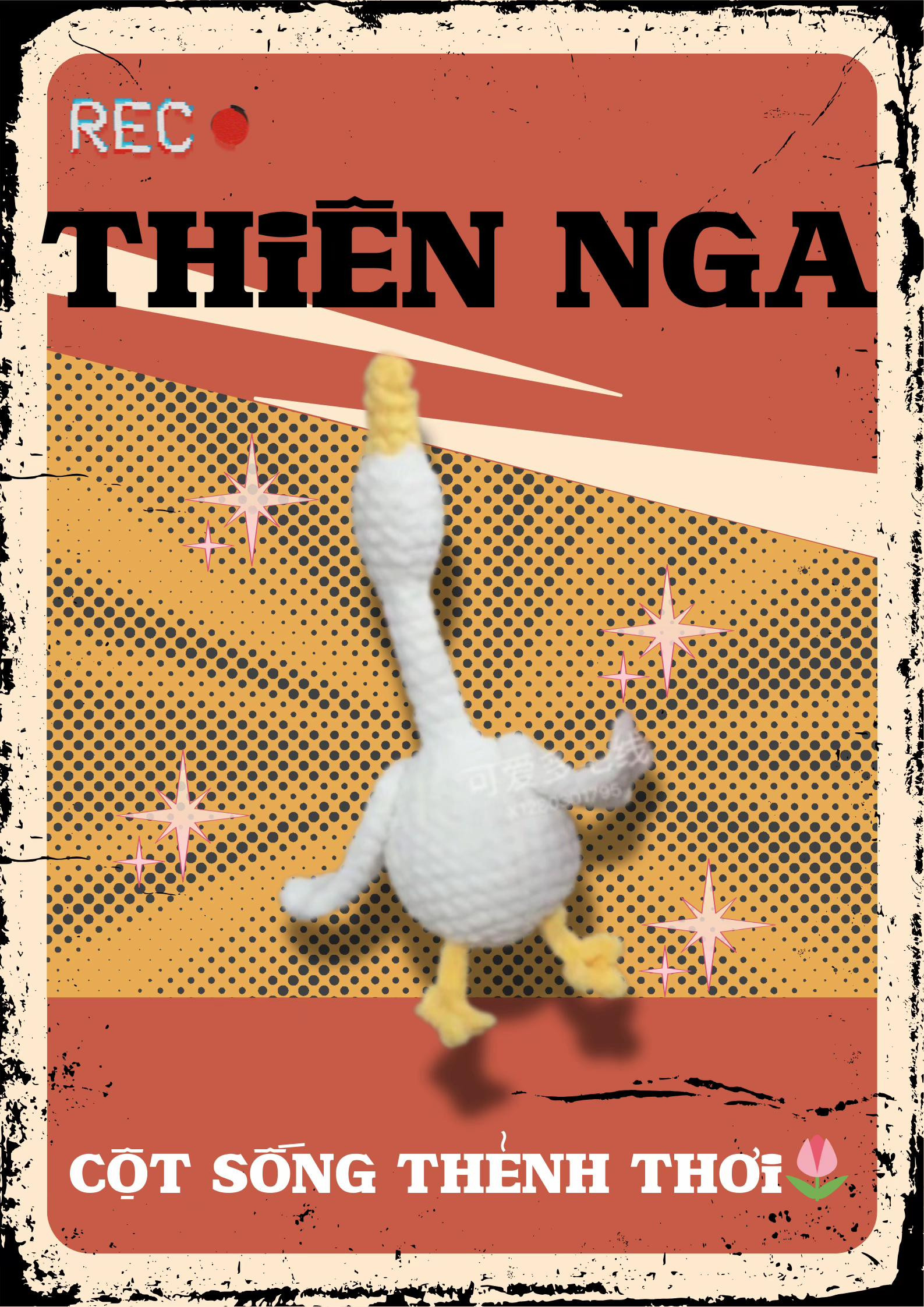 Tổng hợp chart móc len Bông Hè, Thiên Nga và Gà Ú Nu dễ thương