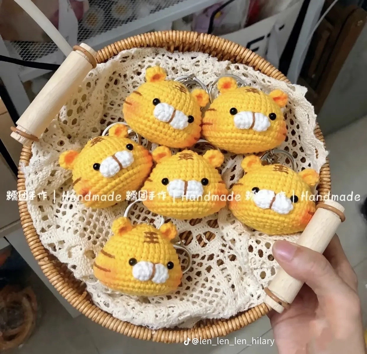 Tổng hợp chart móc len búp bê hoa, thỏ và mặt hổ dễ thương