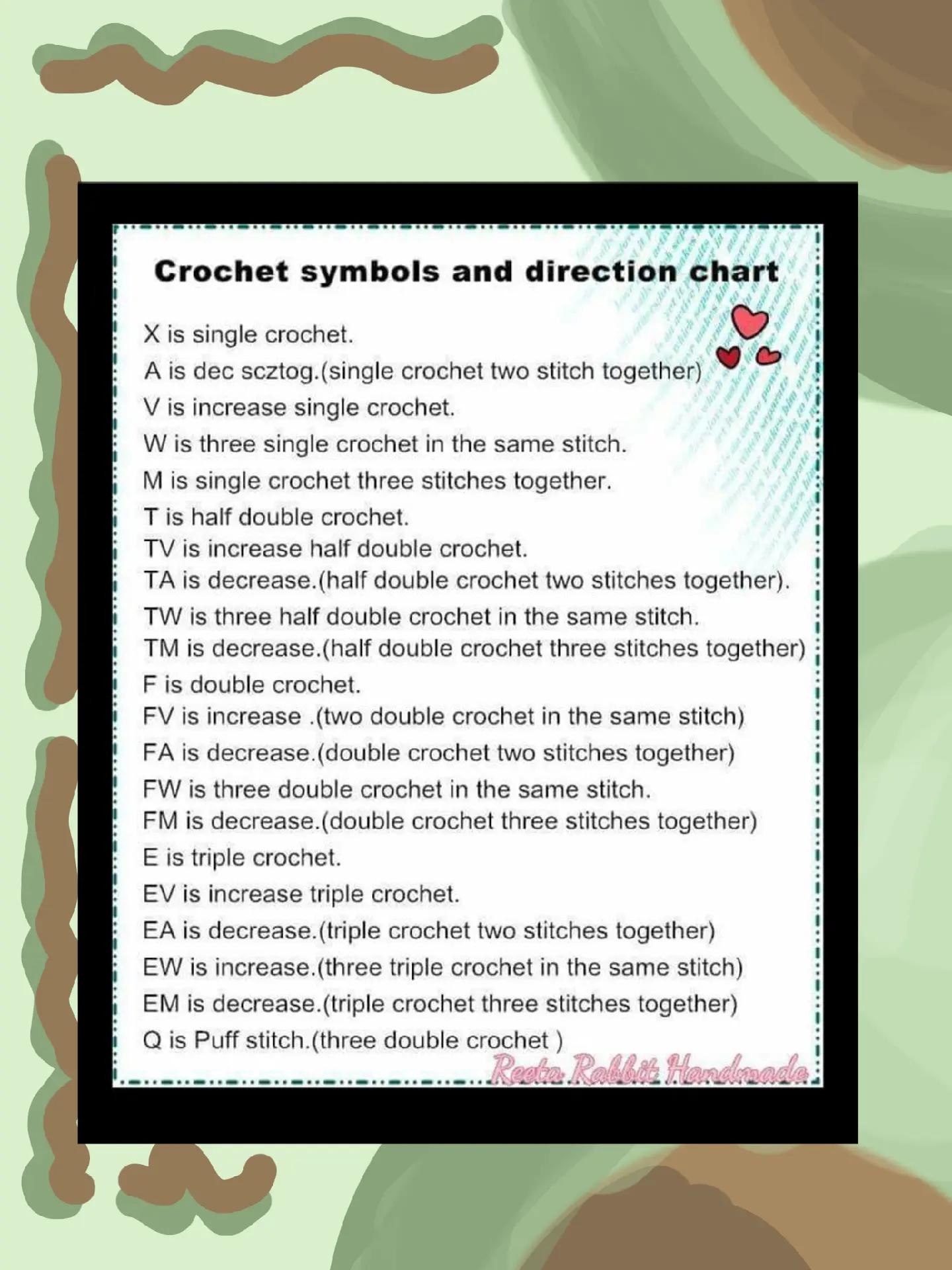 Tổng hợp chart móc len búp bê khủng long, gà con, cừu và ma mèo