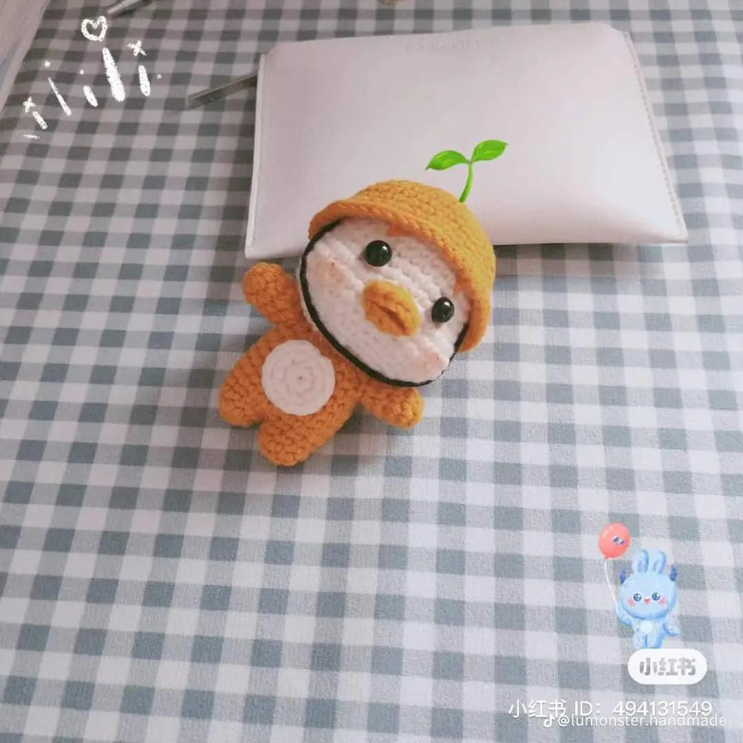 Tổng hợp chart móc len búp bê Thỏ và Vịt dễ thương, hướng dẫn chi tiết từng phần