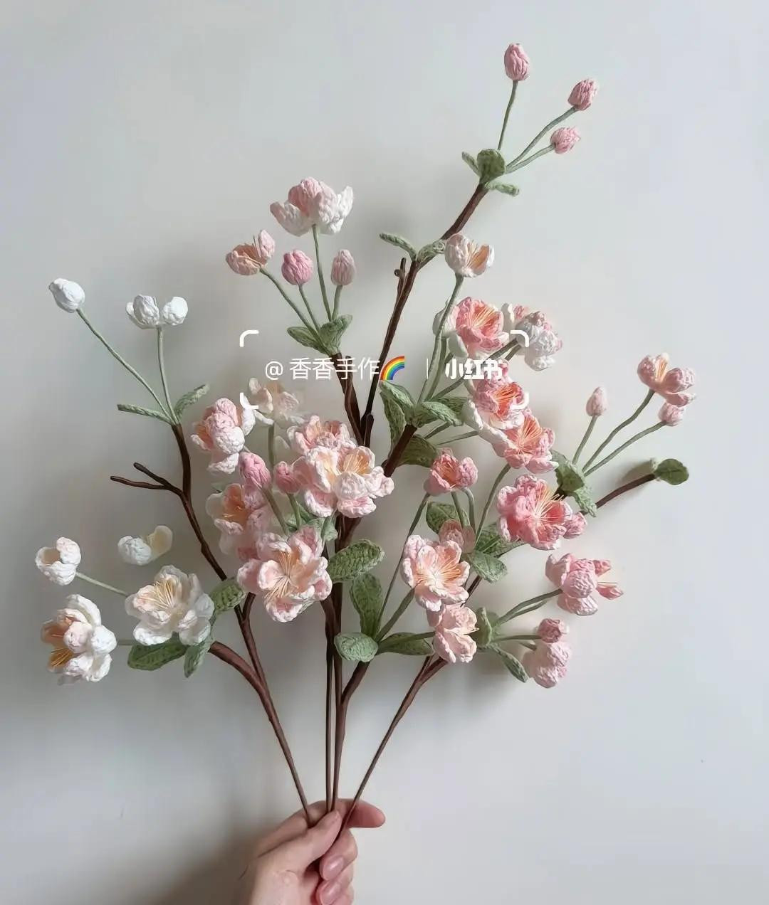 Tổng hợp chart móc len các loại hoa: Anh túc, Oải hương, Lavender, Tiểu Lily